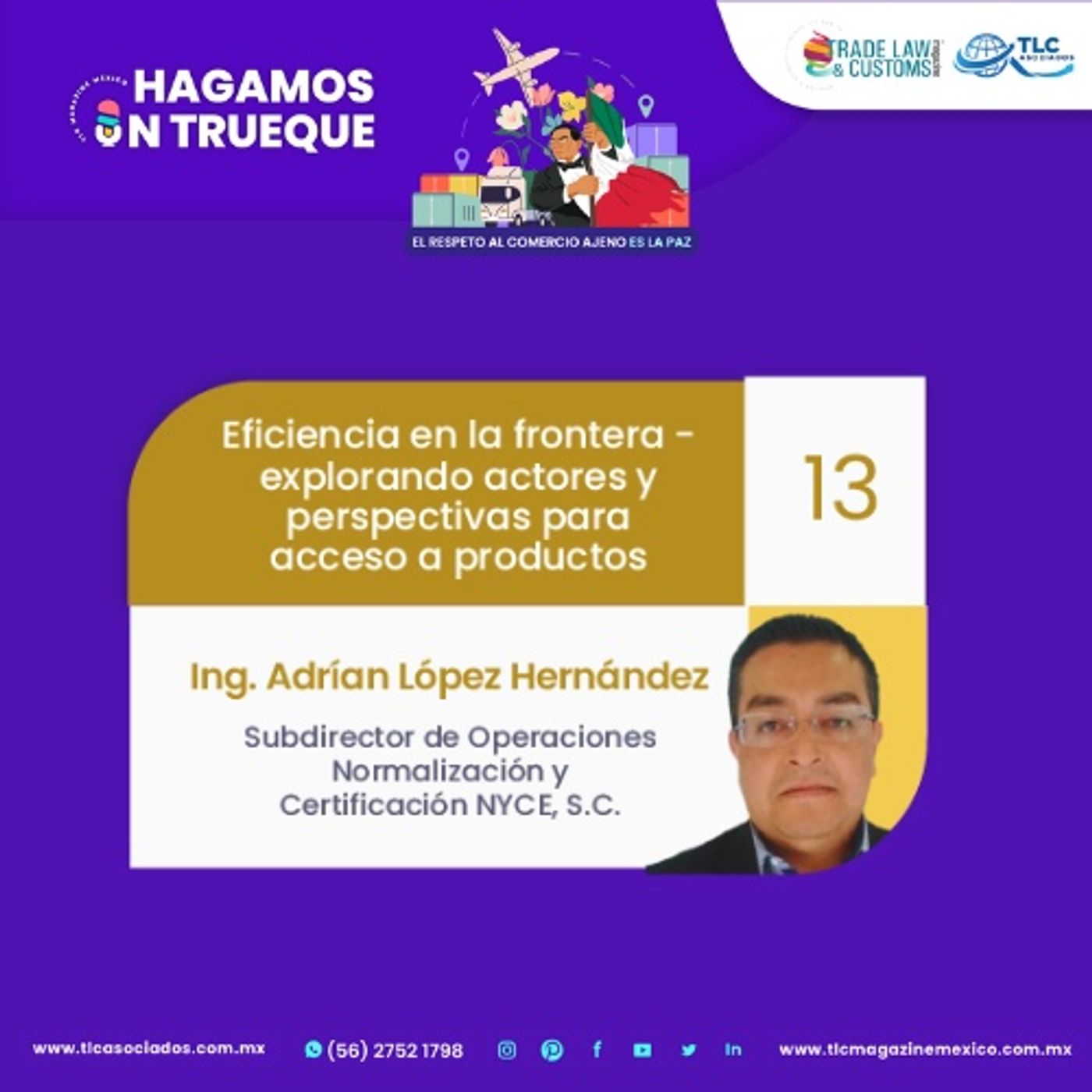 Episodio 485. Subdirector de Operaciones, Normalización y Certificación NYCE, S.C episode artwork