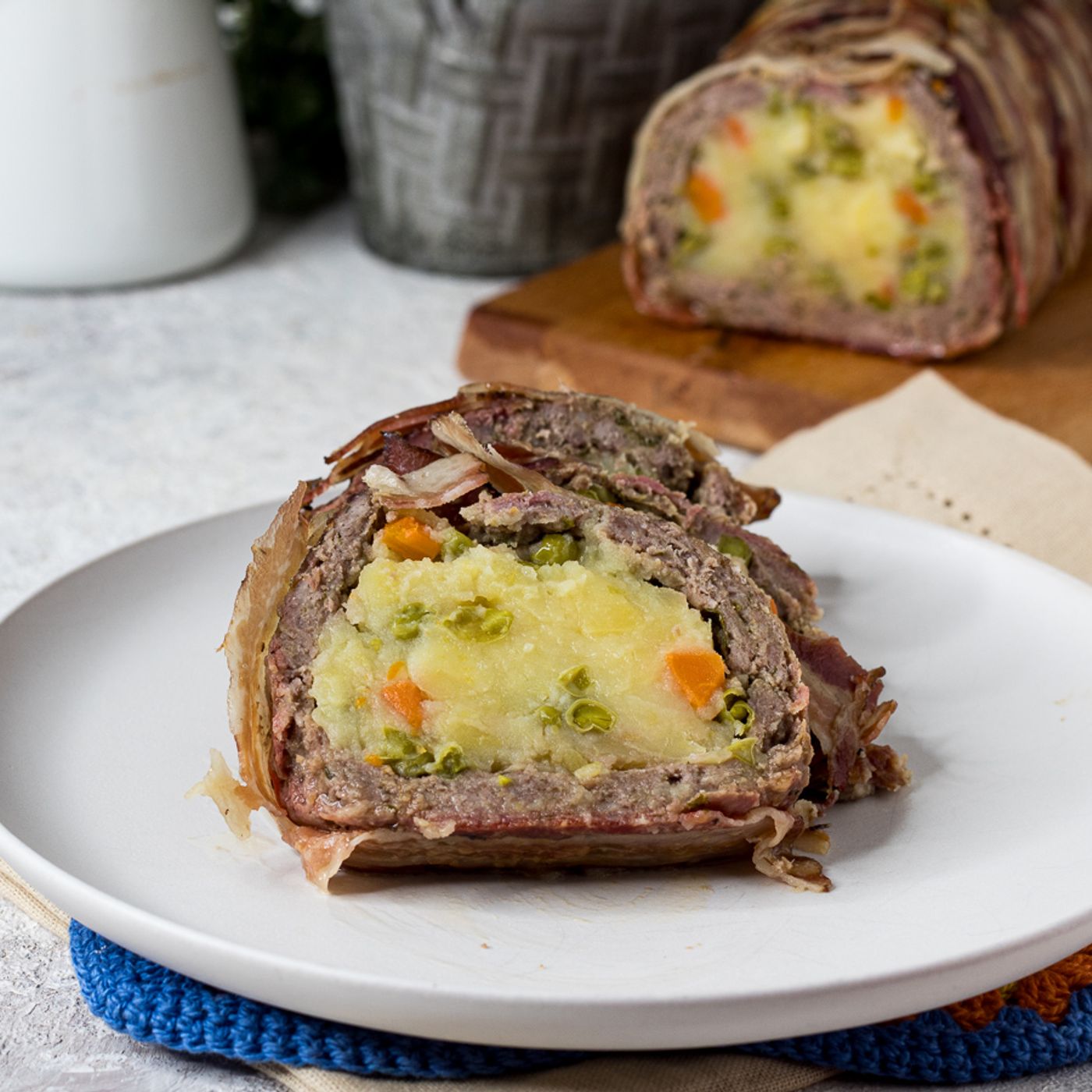 POLPETTONE DI CARNE E VERDURE