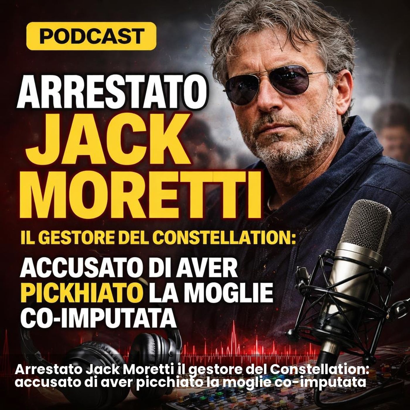 Arrestato Jack Moretti il gestore del Constellation: accusato di aver picchiato la moglie co-imputata episode artwork