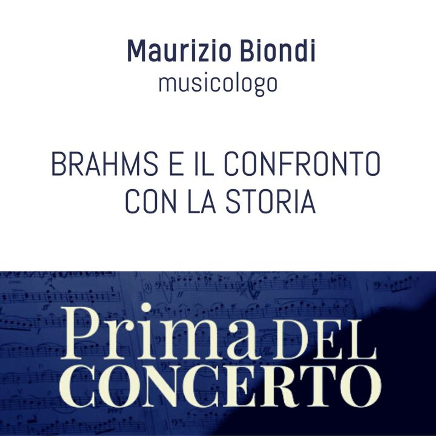 Prima del concerto - conferenze dedicate ai grandi capolavori della musica classica