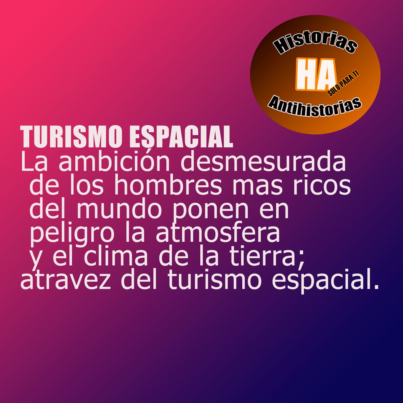 Historias Antihistorias