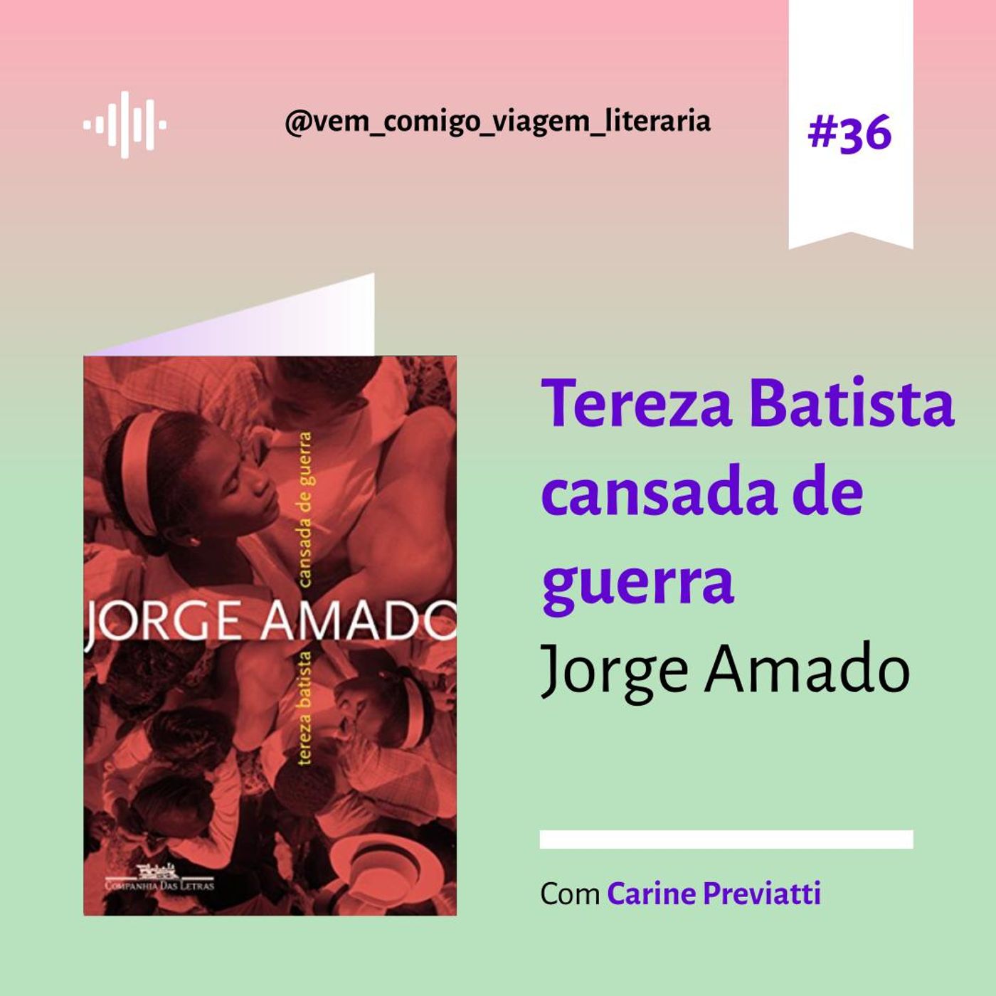 Vem comigo: uma viagem literária