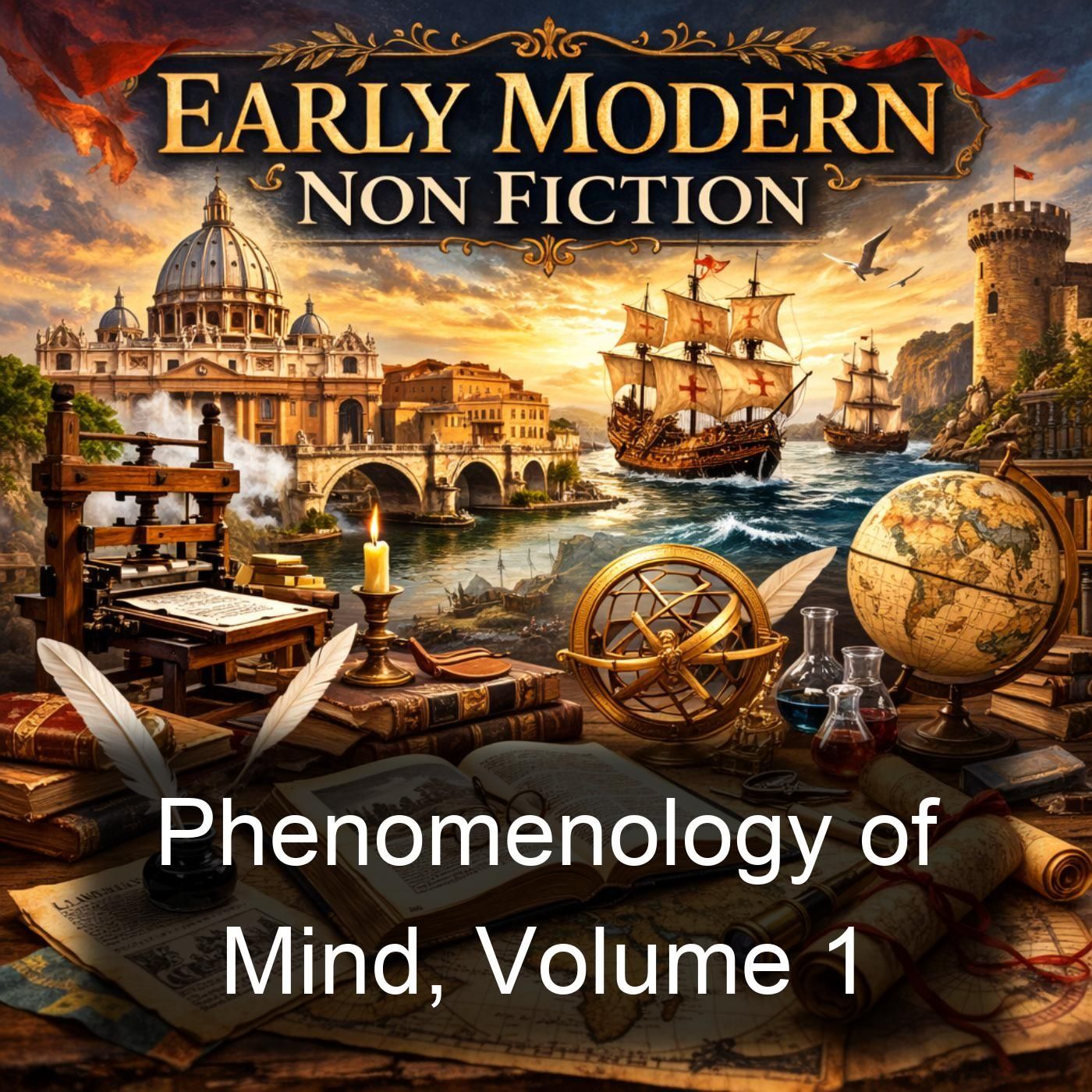 Phenomenology of Mind, Volume 1 cover art