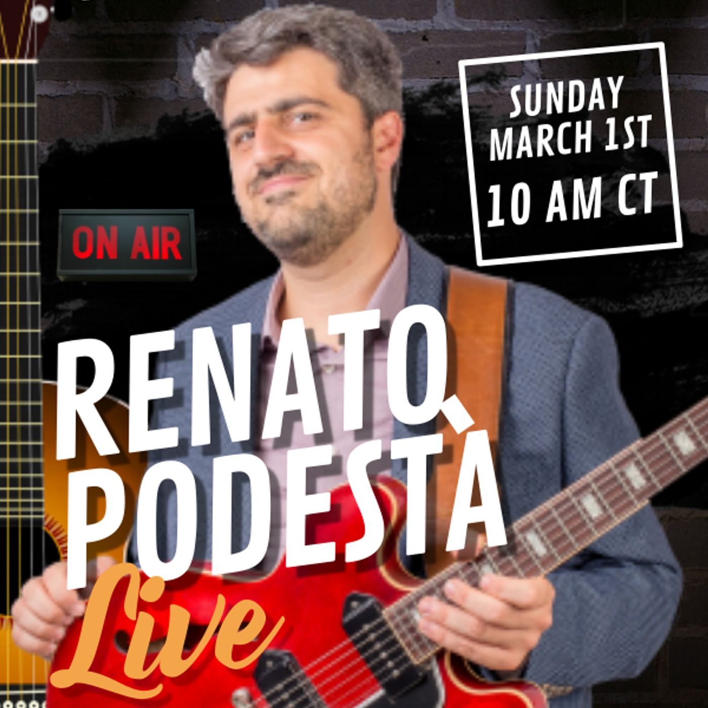 Jazz with an interview with italian guitarist Renato Podesta episode artwork