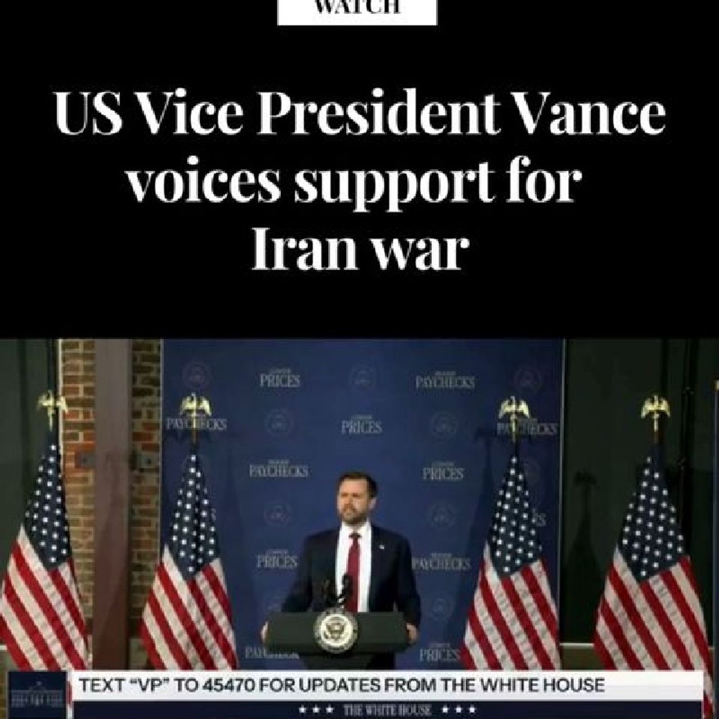 US Vice President JD Vance has asked for prayers for American soldiers involved in the US-Israel war with Iran as the death toll from the co episode artwork
