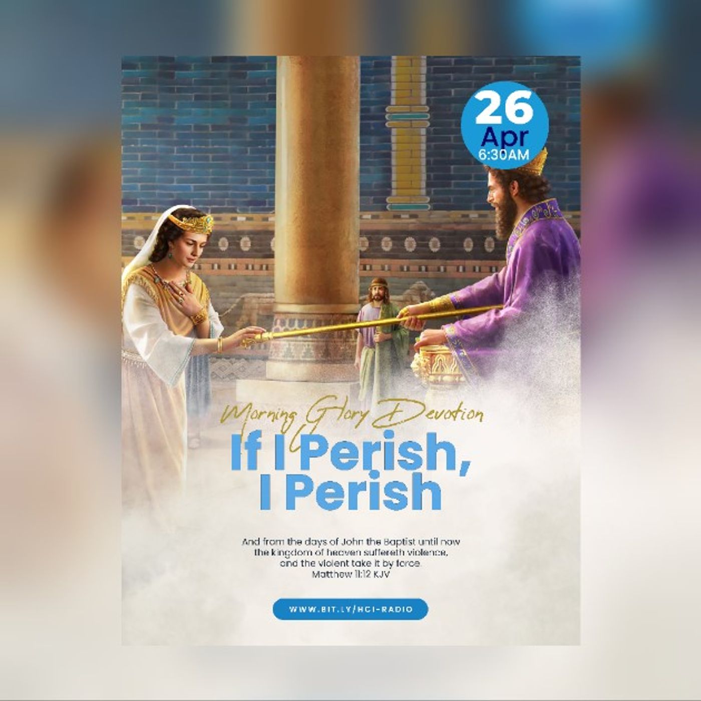 MGD: If I Perish, I Perish