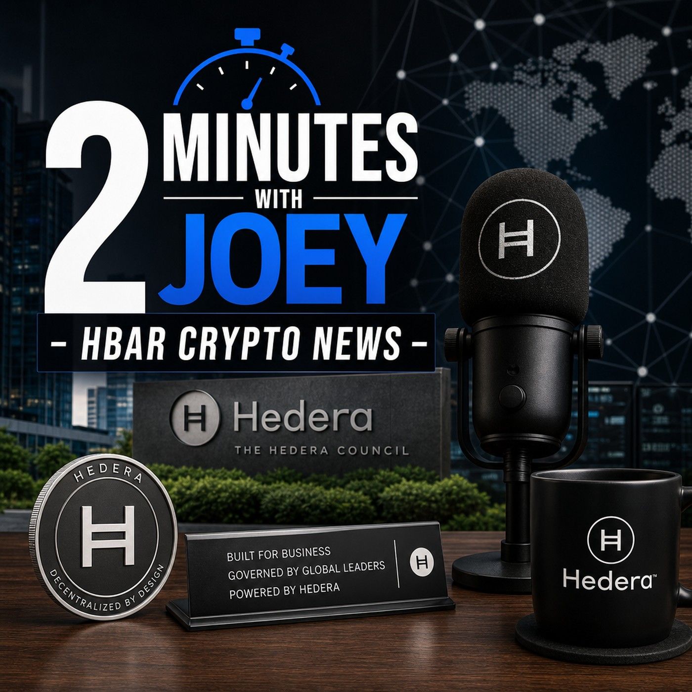 2 Minutes with Joey - HBAR Crypto News podcast artwork