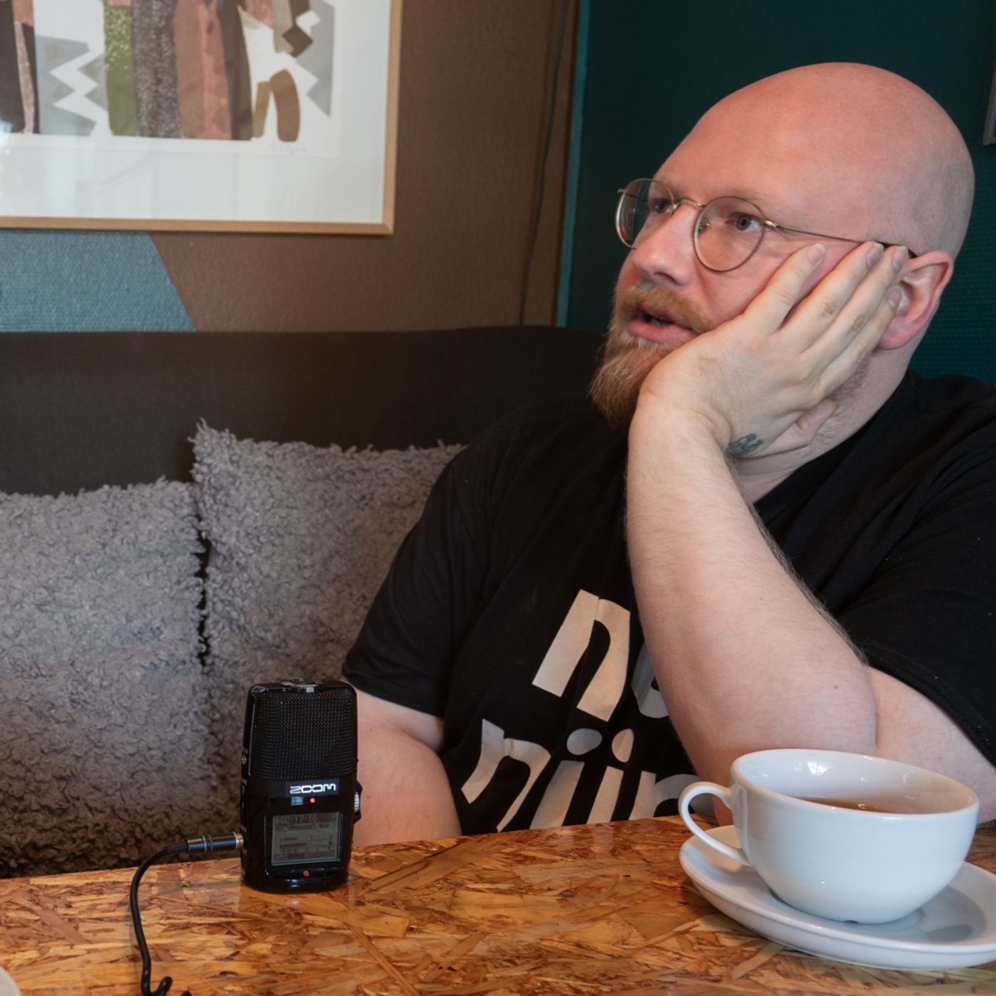 Jón Sonni Jensen, visual artist episode artwork