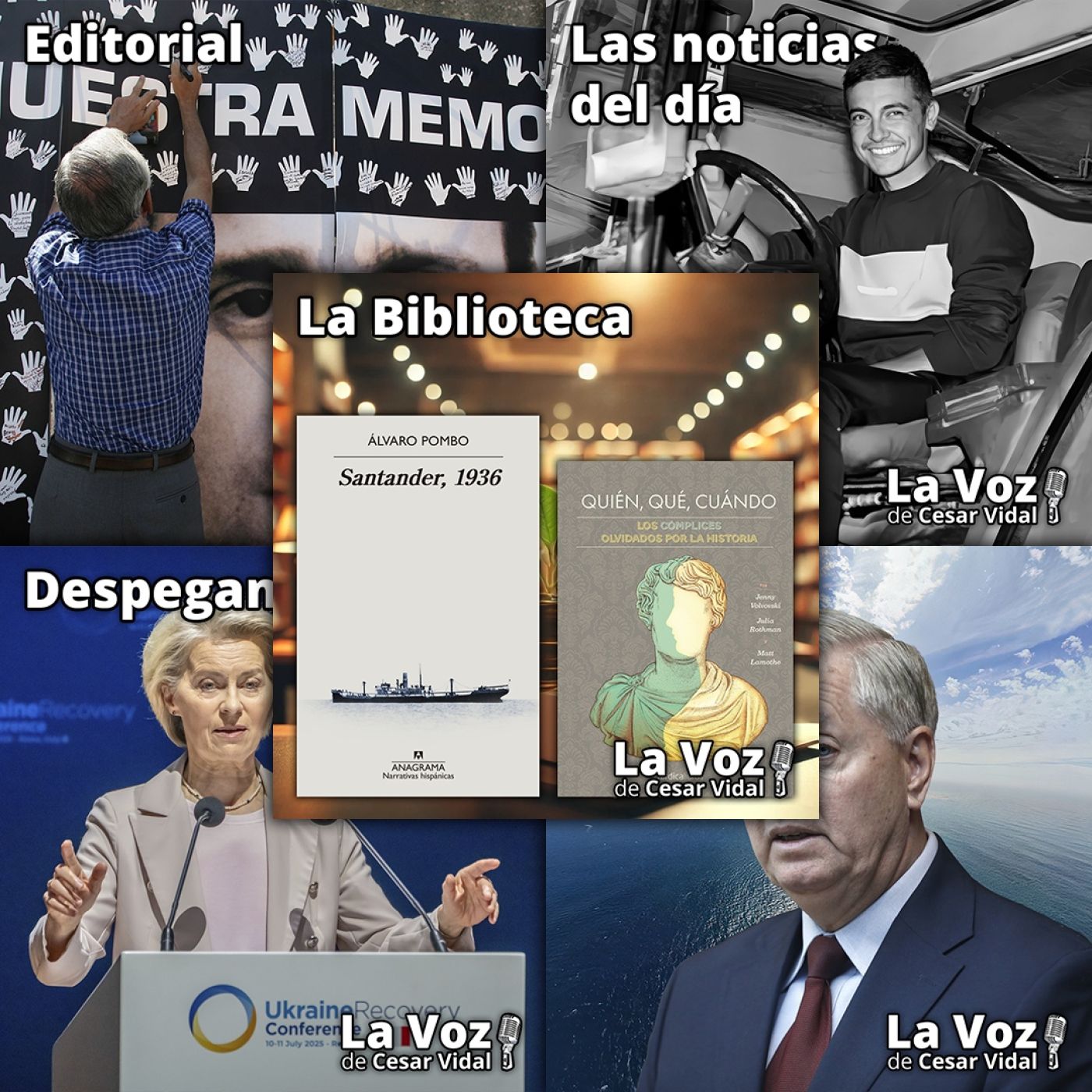 Programa Completo de La Voz de César Vidal - 10/07/25 episode artwork