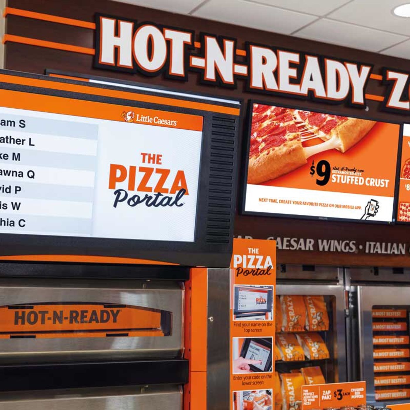 Little Caesars Unveils The Pizza Portal & Stuffed Crust