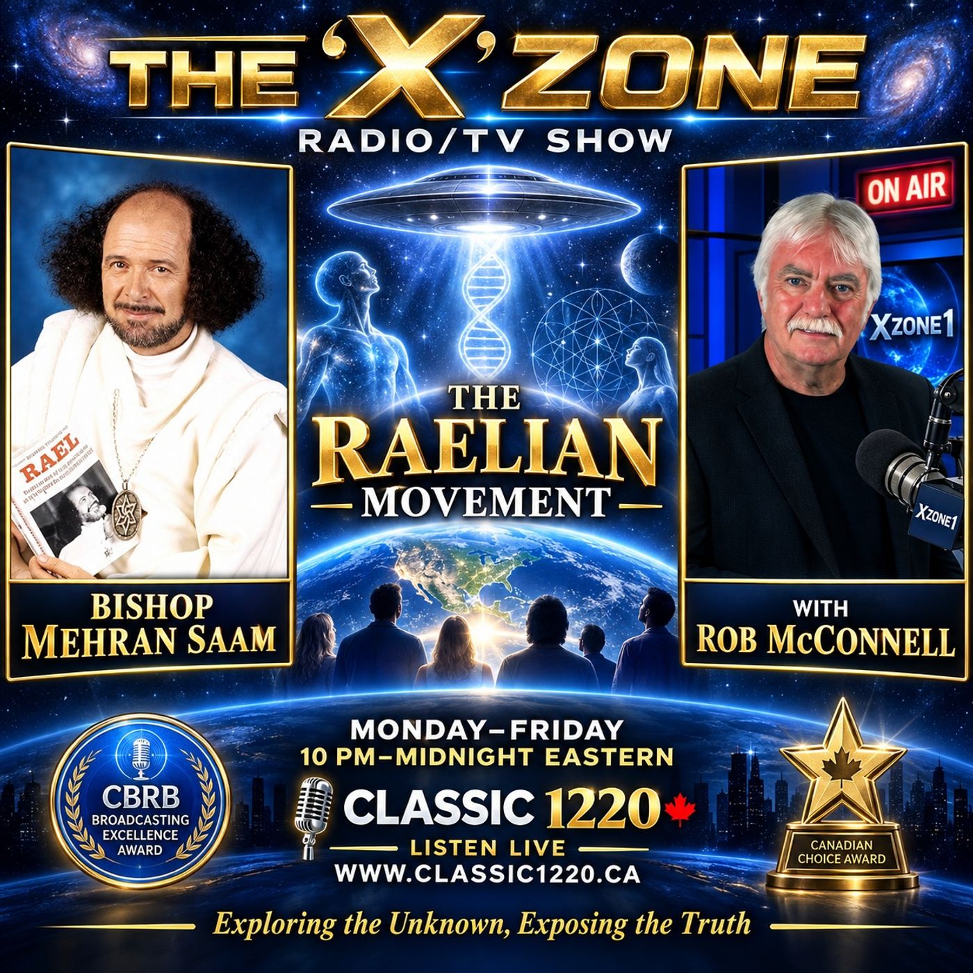 Rob McConnell Interviews - BISHOP MEHRAN SAAM - The Raelian Movement