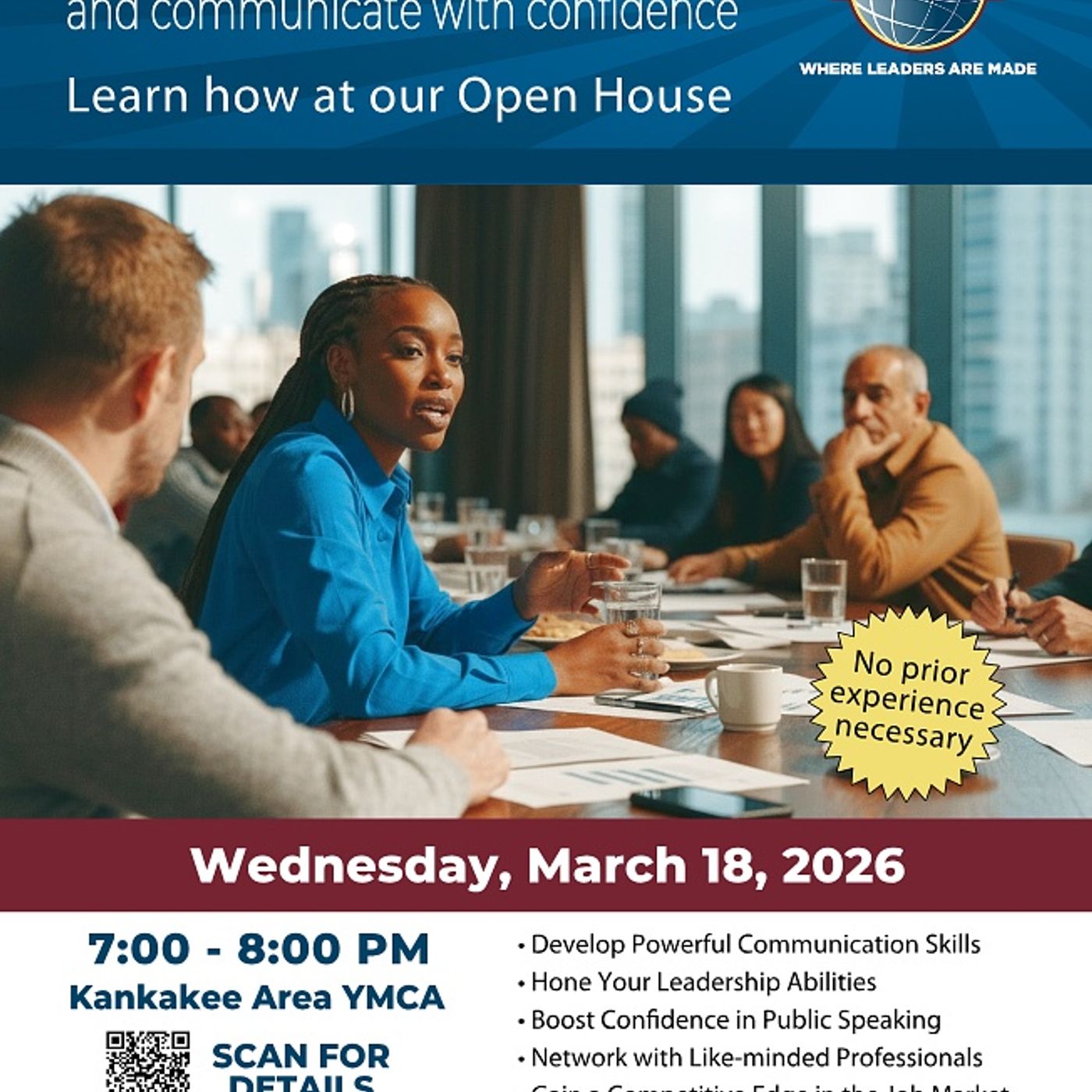 Toastmasters International hosts open house at Kankakee YMCA Wednesday, March 18 episode artwork