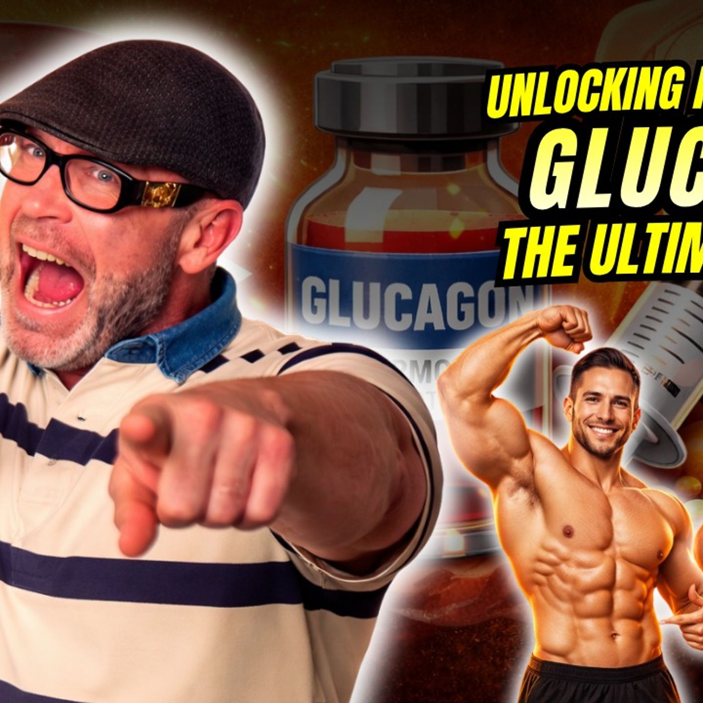 GLUCAGON Hack: Dial In Reta (GLP-3) to Melt Fat Without Starving | Peptides, Metabolism & Lean Muscle episode artwork