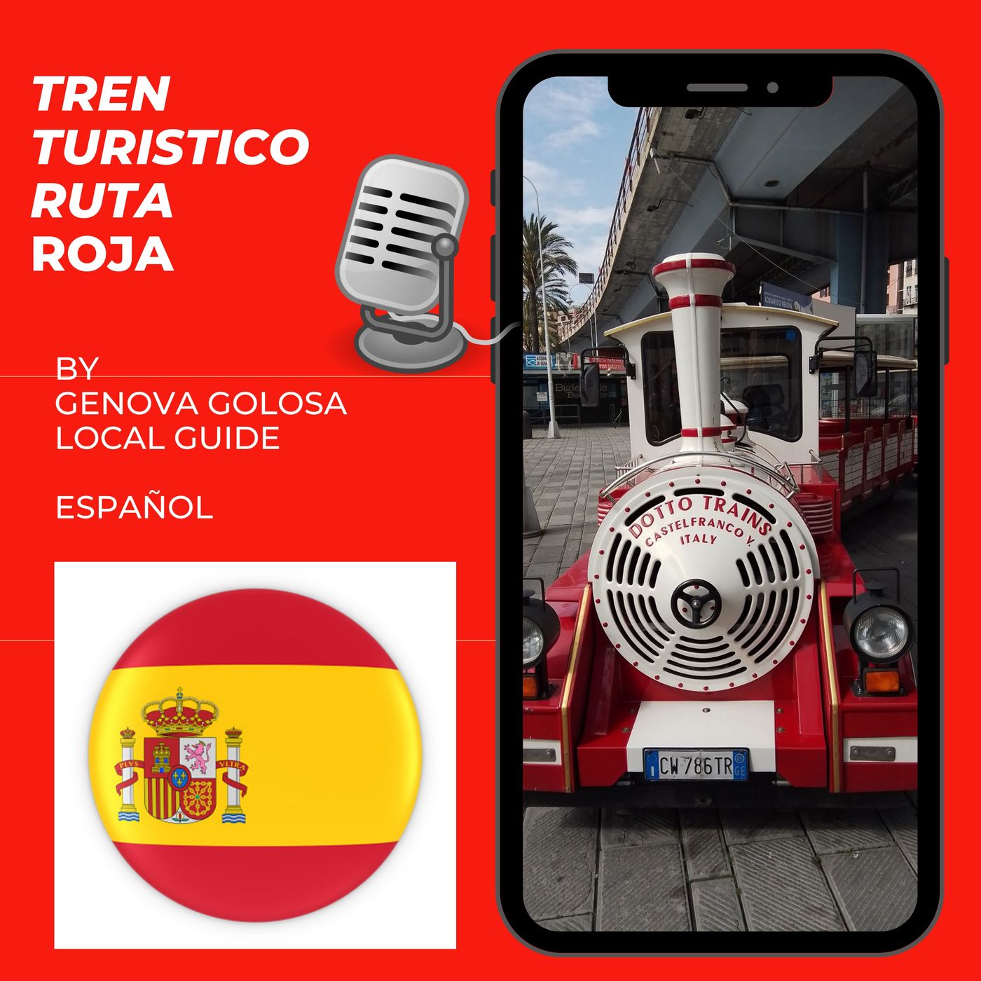 Percorso Rosso trenino turistico Genova