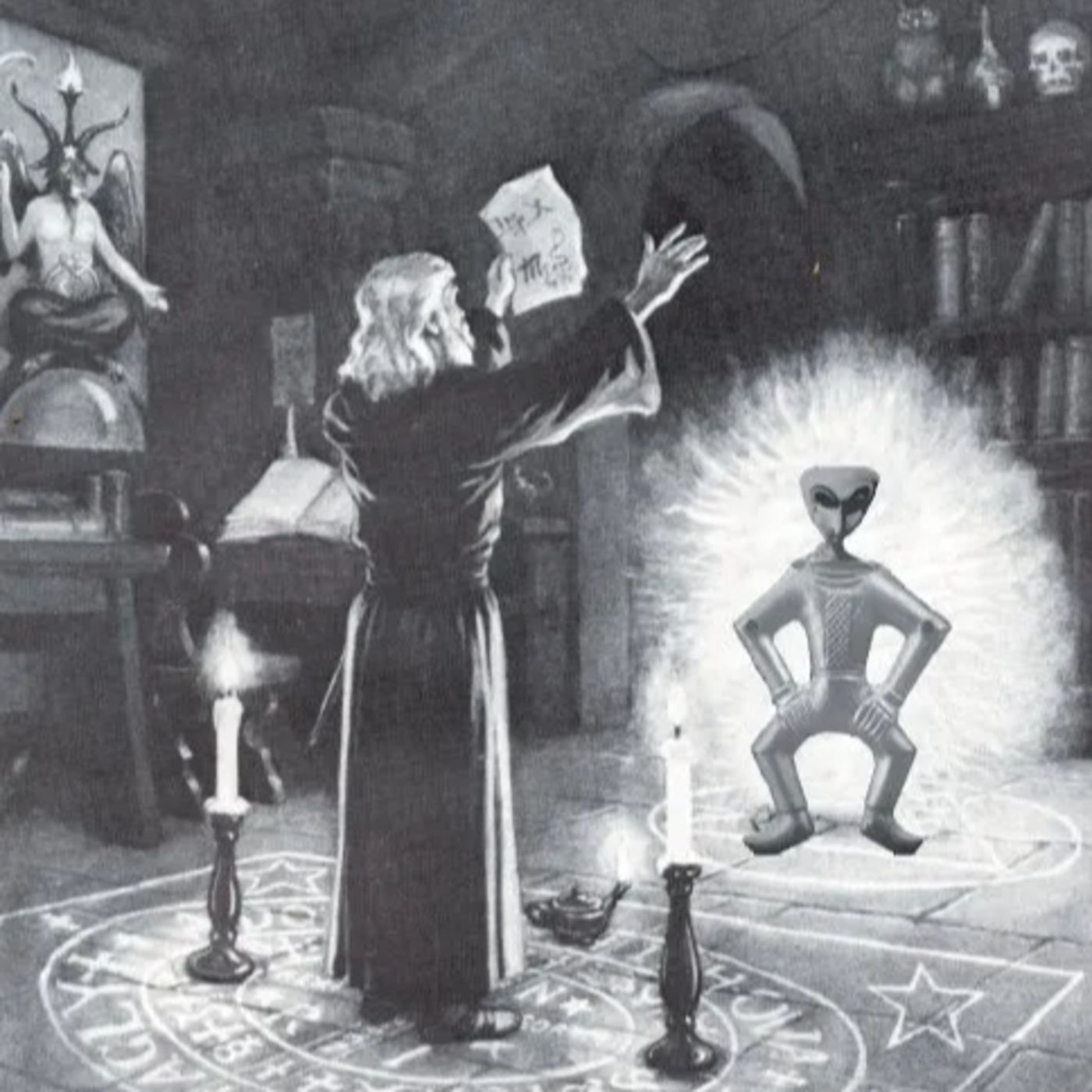 ALLEN GREENFIELD - "ASTRO-SUPER SARGASSO OCCULT UFOLOGY!" episode artwork