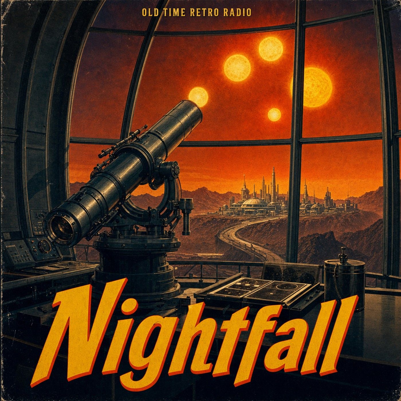 X Minus One - "Nightfall" (Old Time Radio, 1955) episode artwork