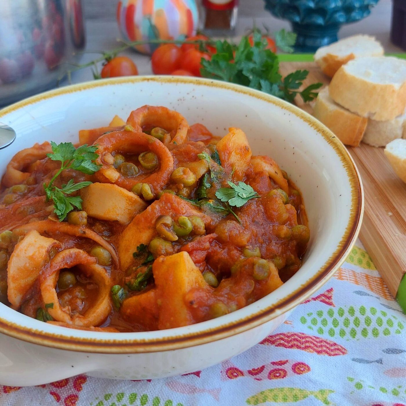 CALAMARI CON PATATE E PISELLI IN UMIDO episode artwork