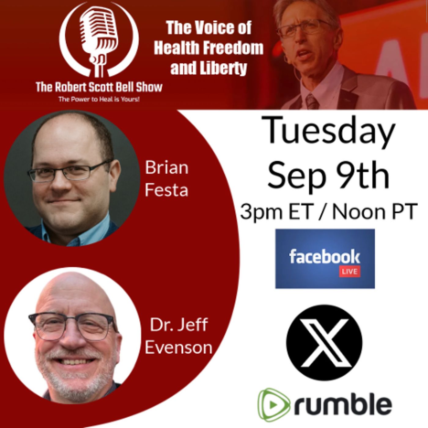 Florida Vaccine Rollback, Brian Festa, We The Patriots USA, Dr. Jeff Evenson, Quantum Nutrition Testing - The RSB Show 9-9-25 episode artwork