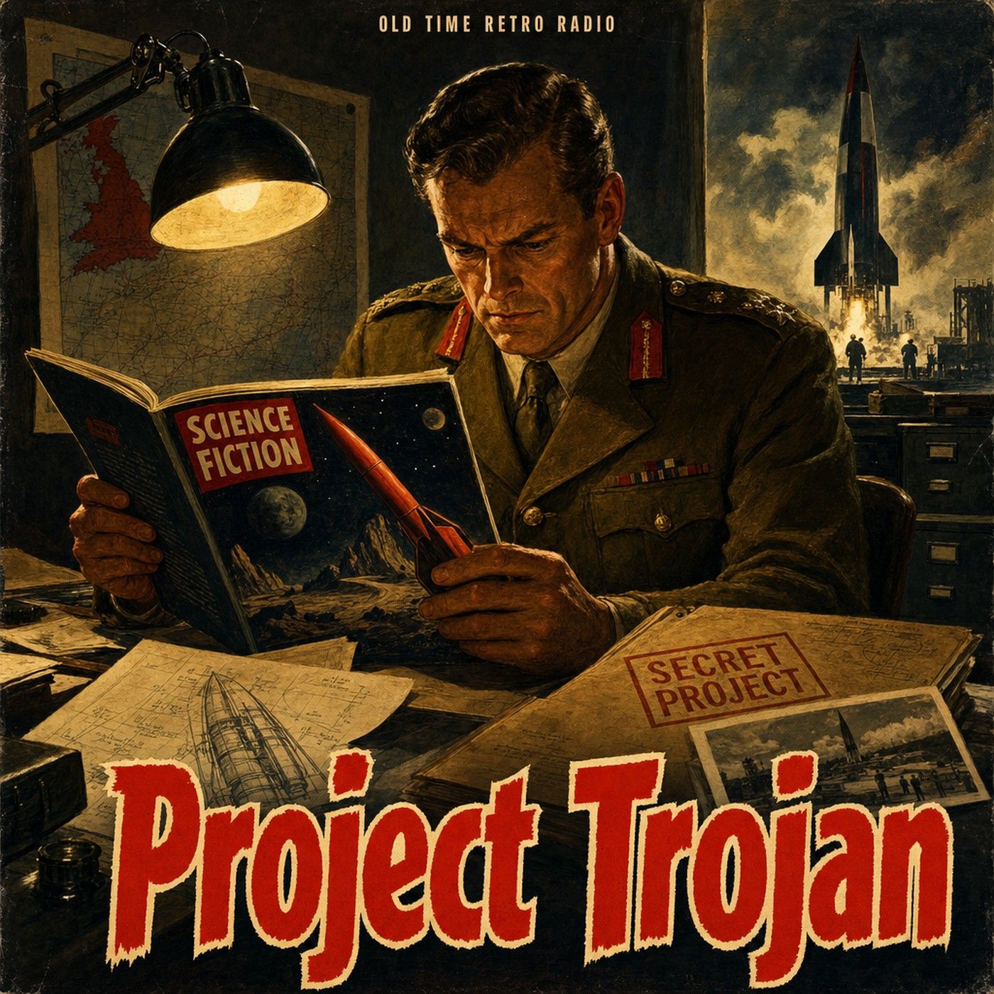X Minus One - "Project Trojan" (Old Time Radio, 1956) episode artwork