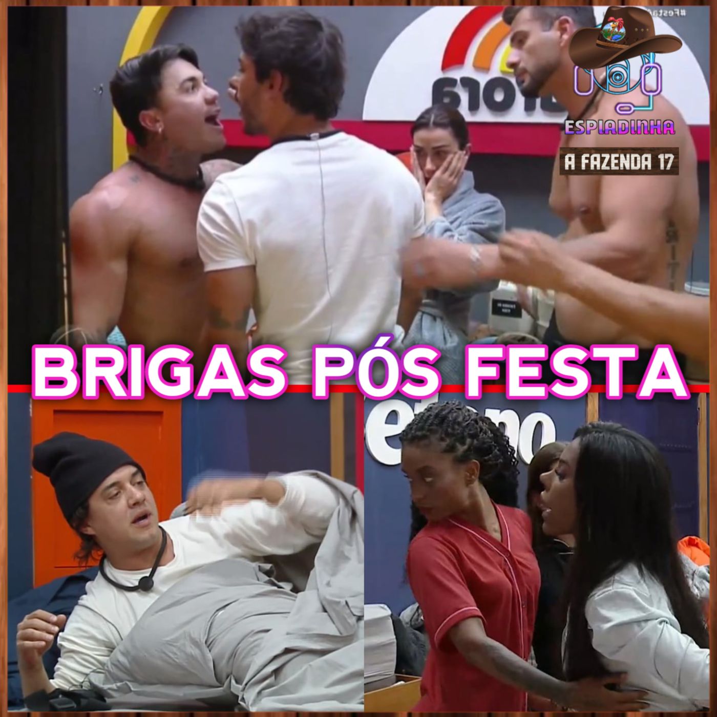 Gui fala que Carol é "Do JOB" + Wallas e Shia quase se AGREDIEM + Yoná contra o Grupo | A Fazenda 17