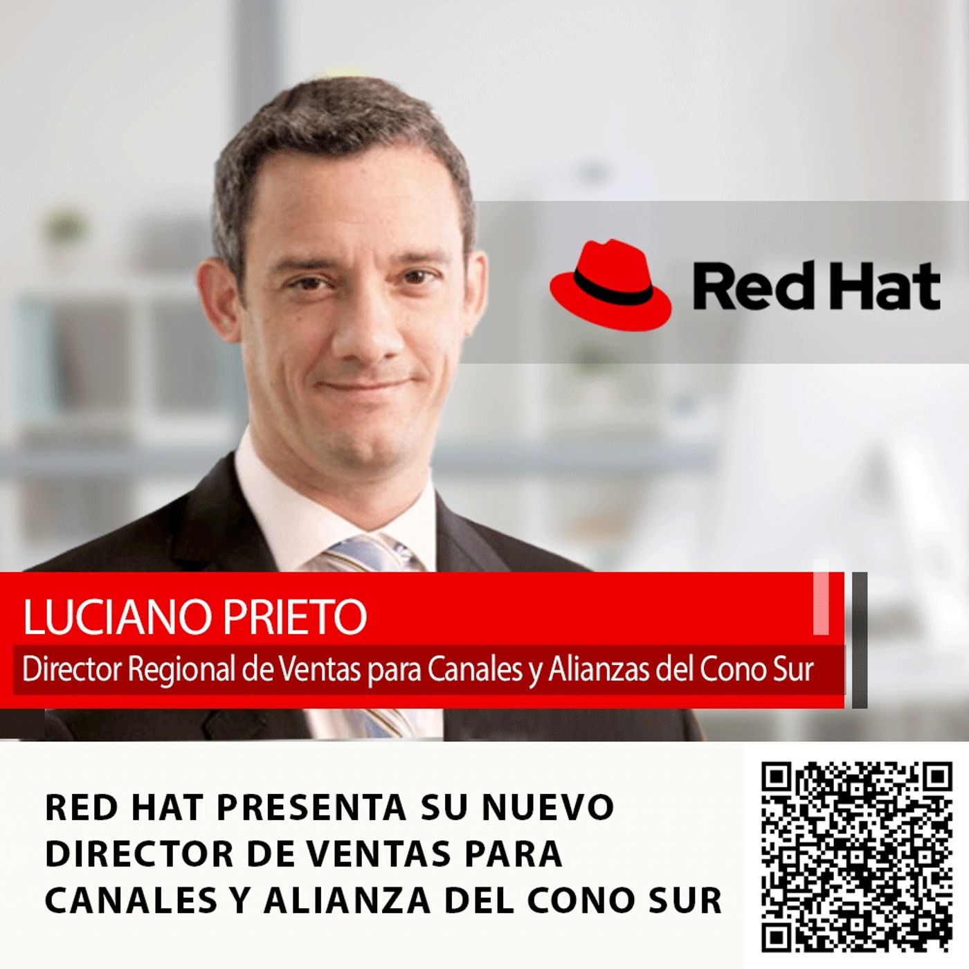 RED HAT PRESENTA SU NUEVO DIRECTOR DE VENTAS PARA CANALES Y ALIANZA DEL CONO SUR episode artwork