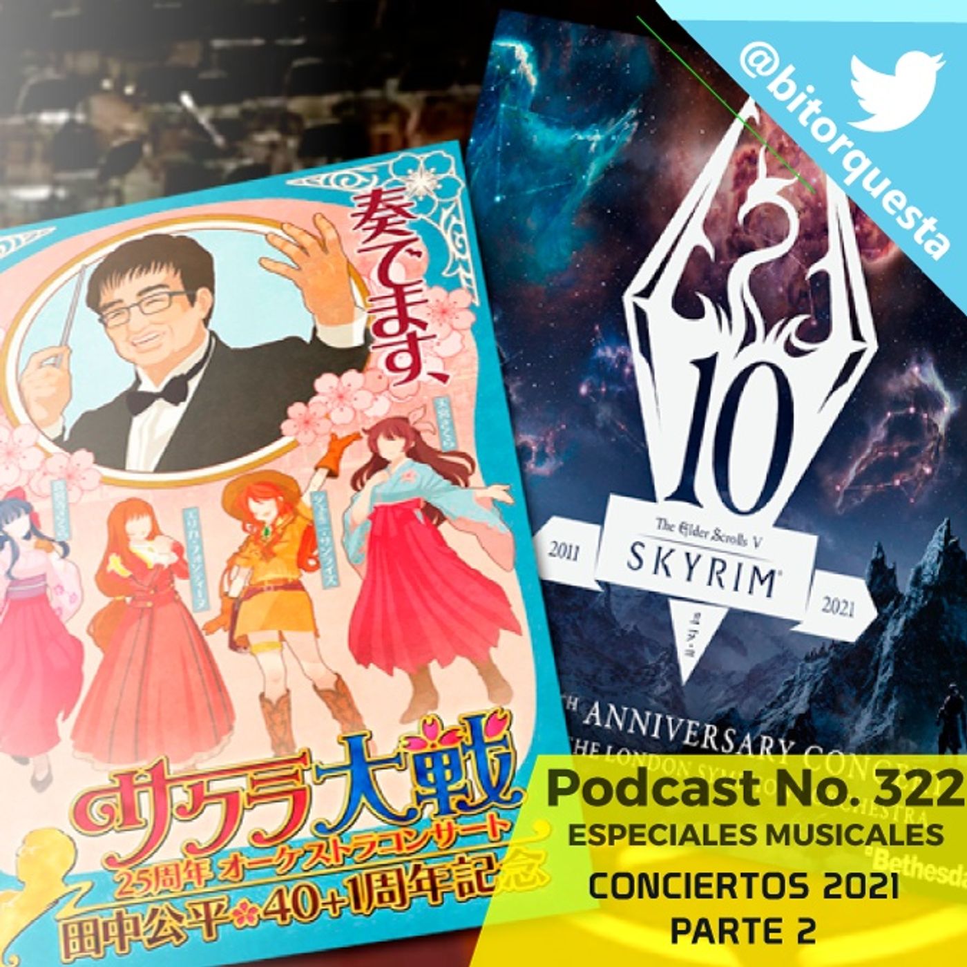 322 - Especial de Conciertos 2021, Fin de año Parte 2 episode artwork