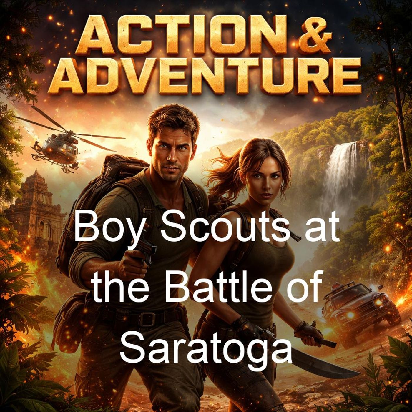 Boy Scouts at the Battle of Saratoga