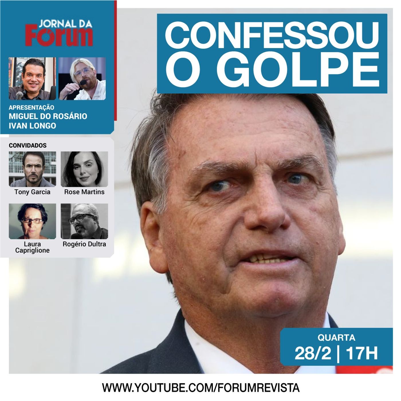 Bolsonaro confessa o golpe | Lula vai pra cima do carniceiro de Israel episode artwork