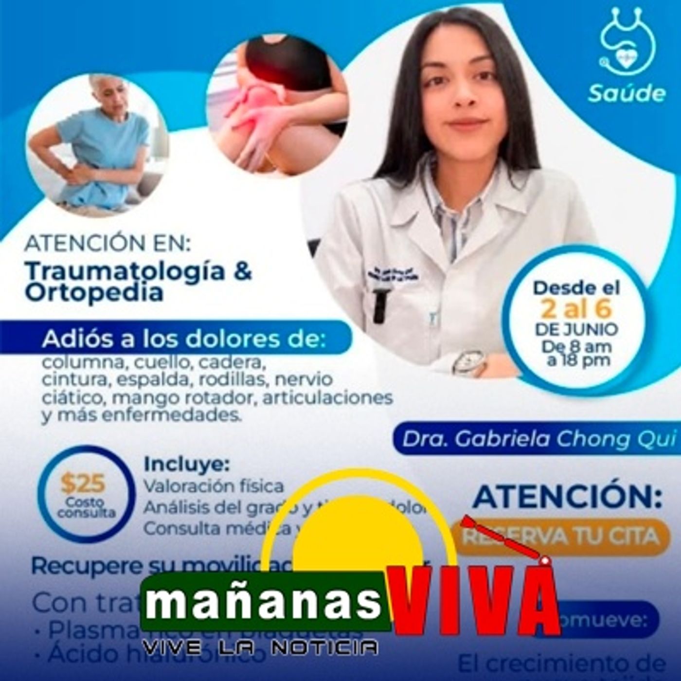 Recupere su movilidad y bienestar con los servicios de la doctora Gabriela Chong Qui episode artwork