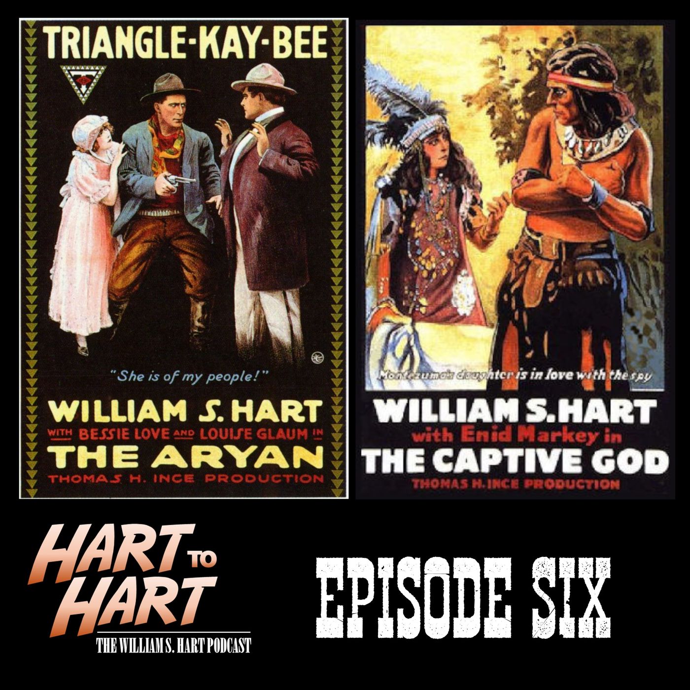 The Aryan (1916) / The Captive God (1916)