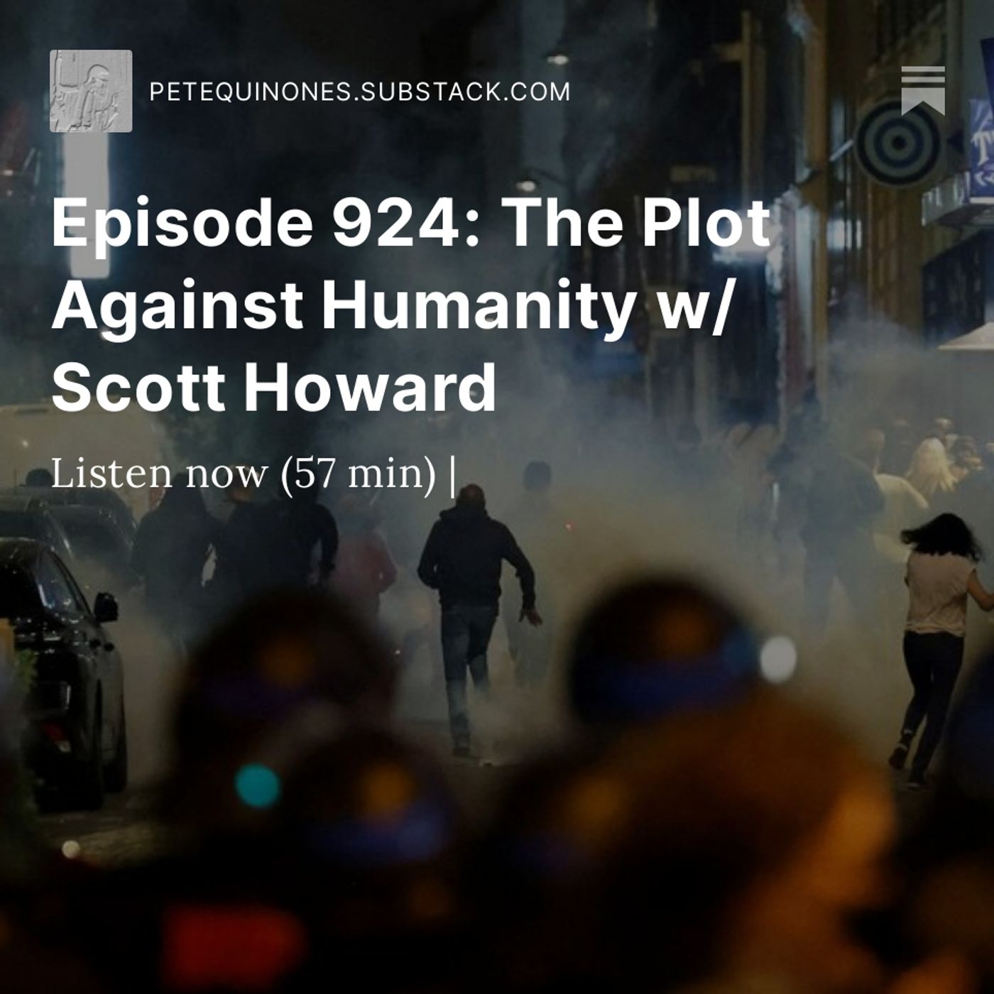 Episode 924: The Plot Against Humanity w/ Scott Howard