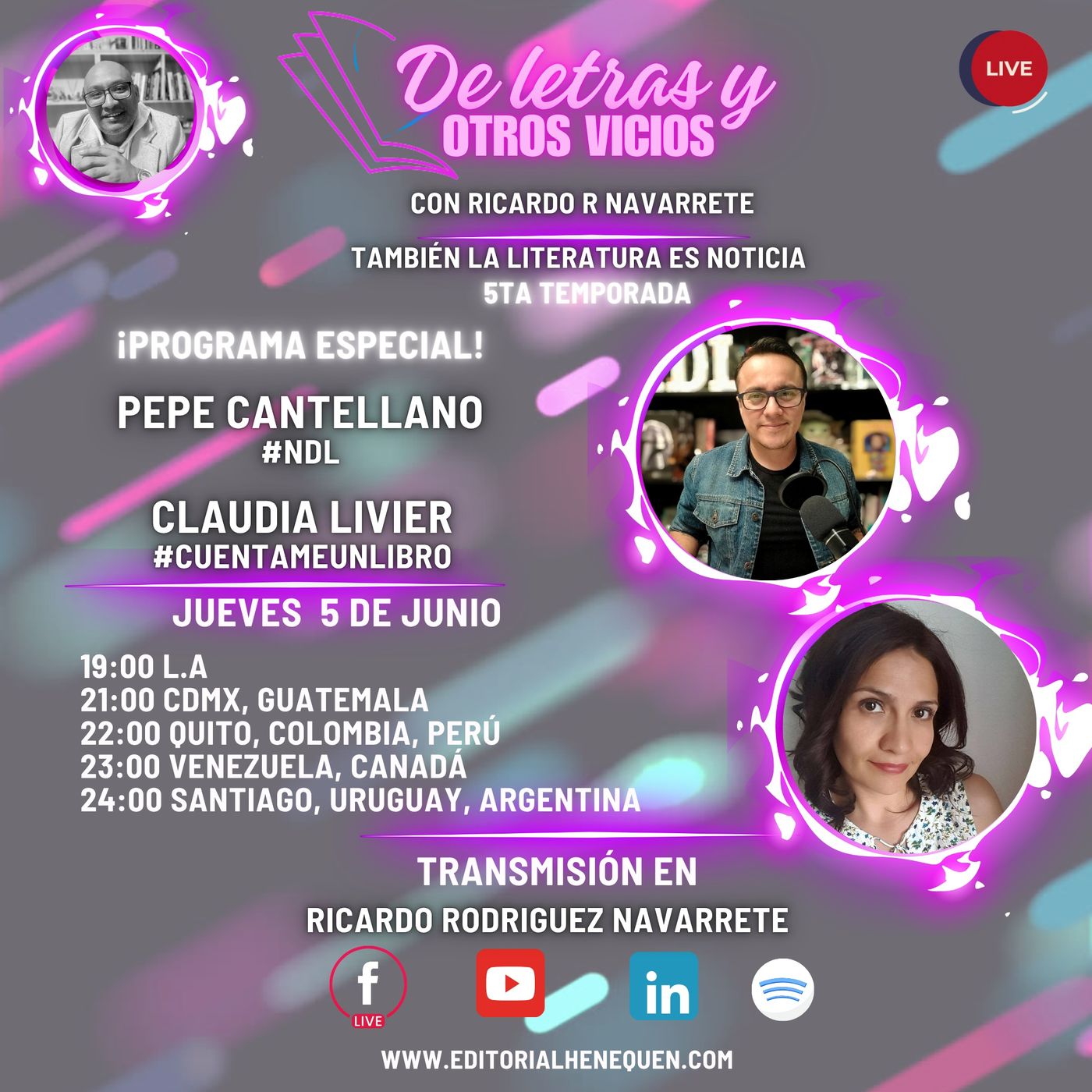 De letras y otros vicios