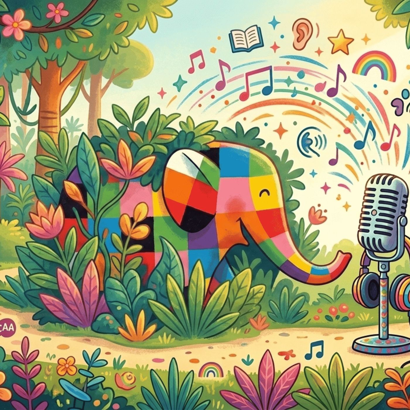 Elmer l'elefante variopinto