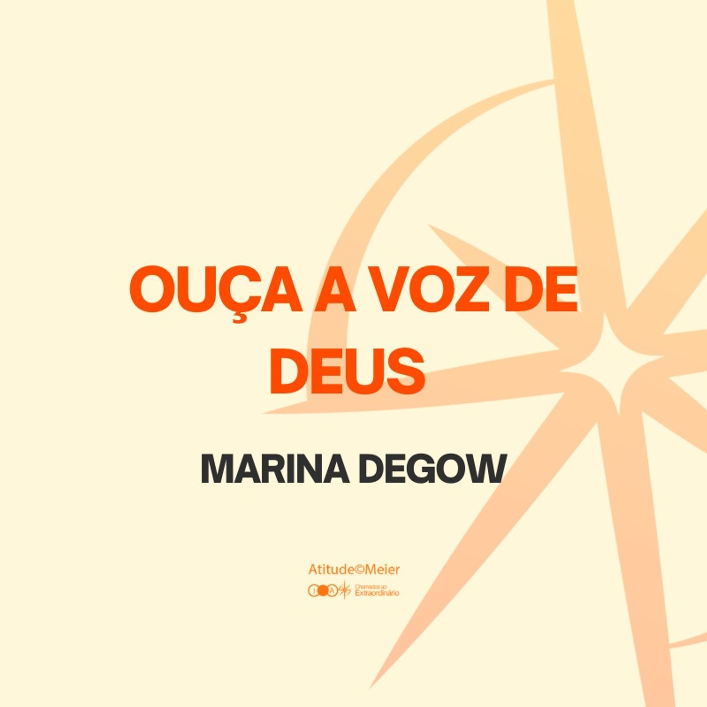Ouça A Voz De Deus | Marina Degow | 11.03.2026 episode artwork