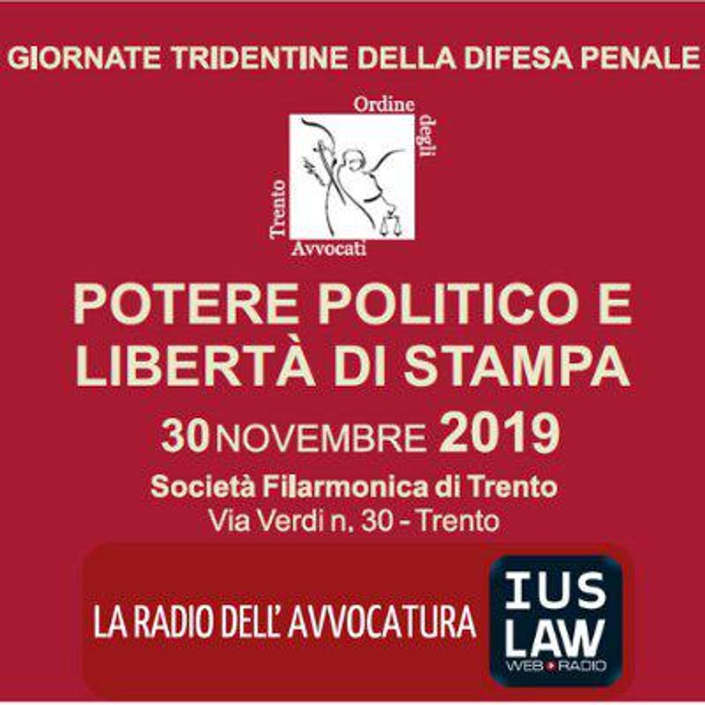 POTERE POLITICO E LIBERTÀ DI STAMPA - SESSIONE POMERIDIANA - #iVostriEventi