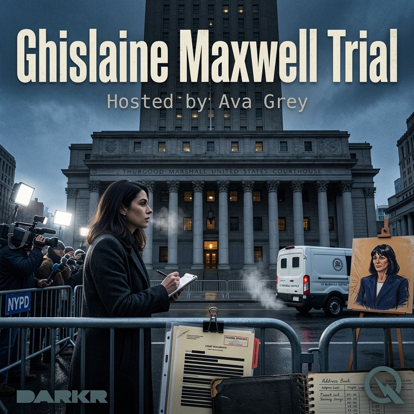 Ghislaine Maxwell Trial podcast artwork