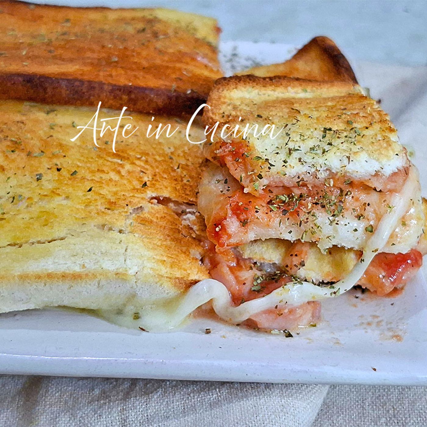 TEGLIA di PANCARRè PANCETTA e provola