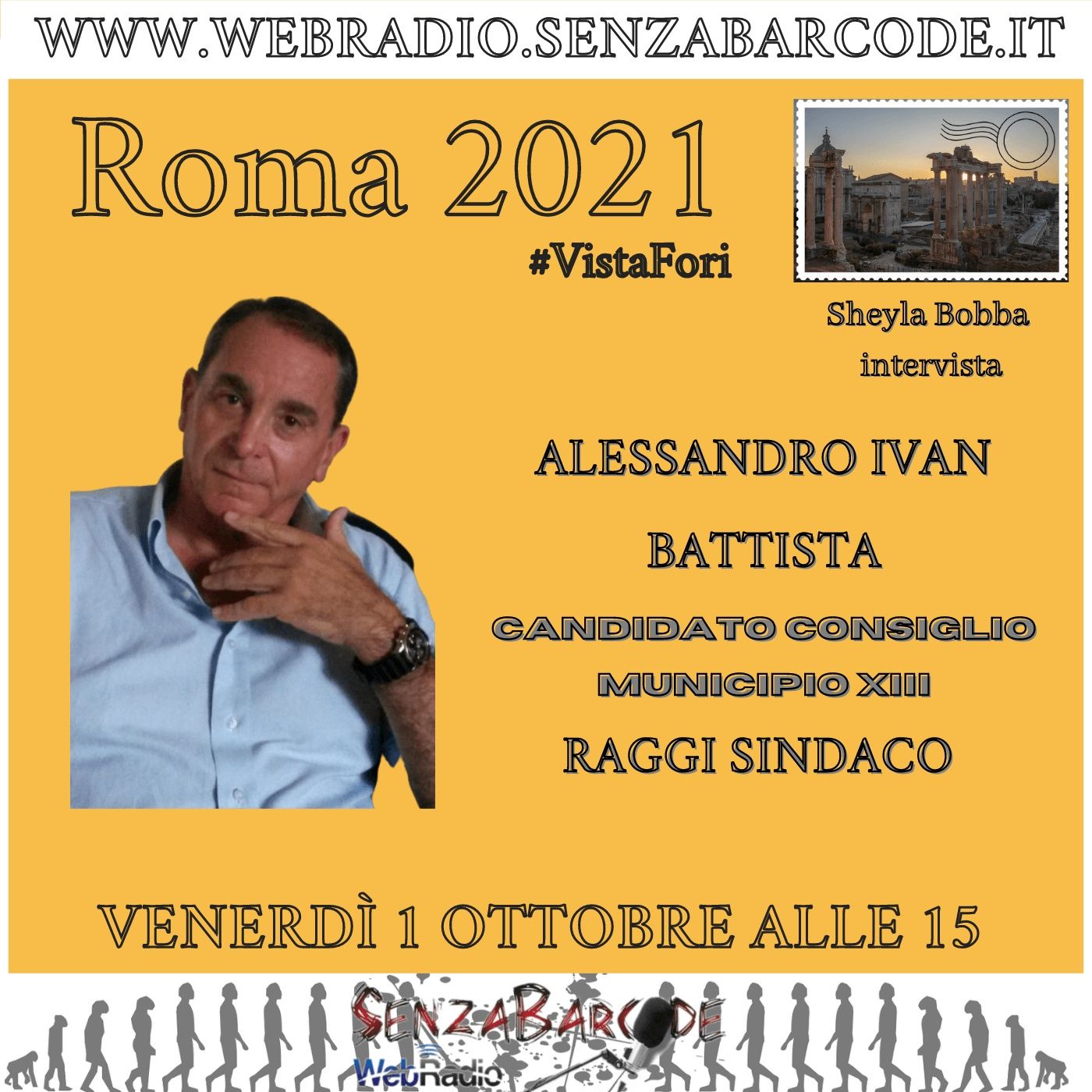 A #Roma2021 Alessandro Ivan Battista