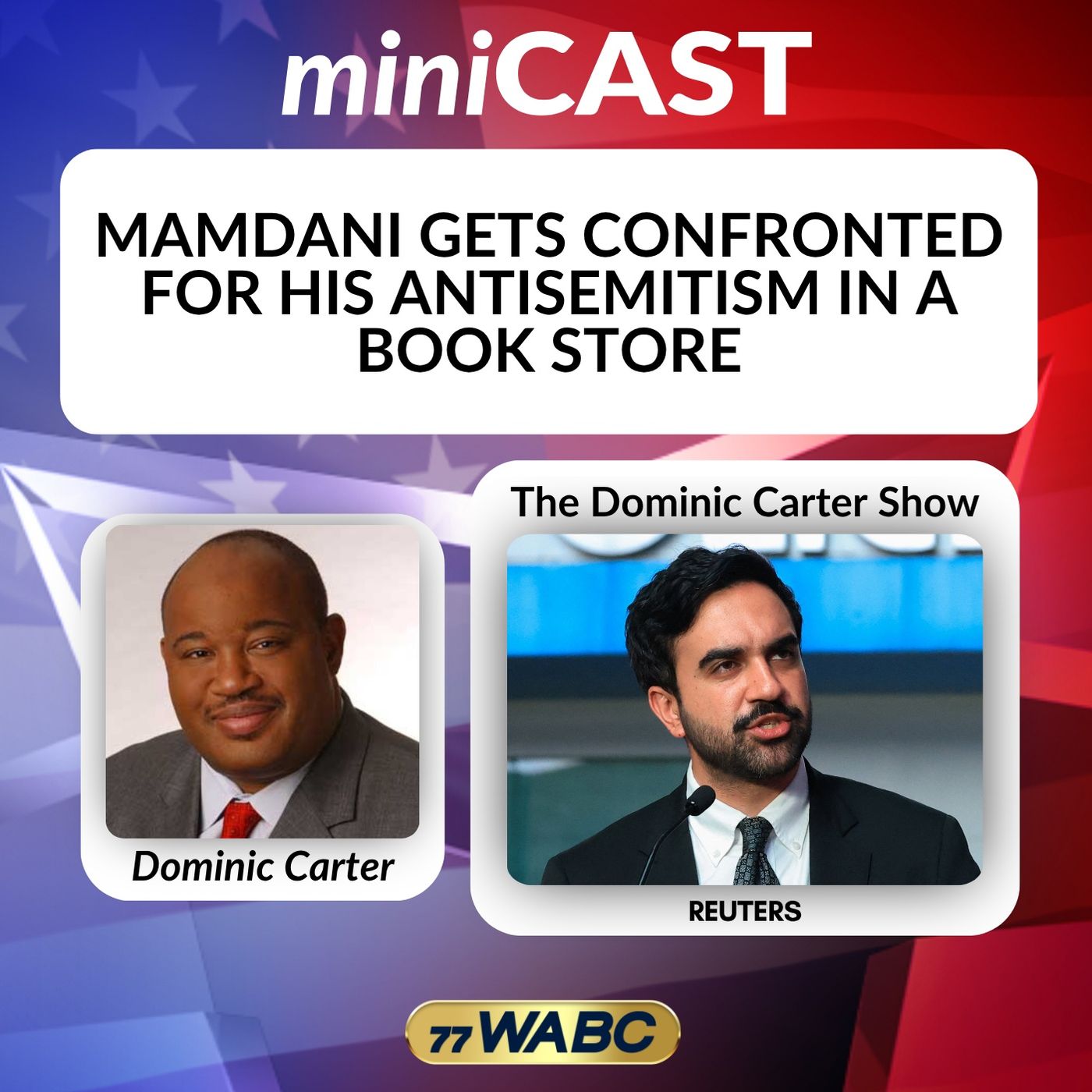Mamdani Gets Confronted for His Antisemitism in a Book Store episode artwork