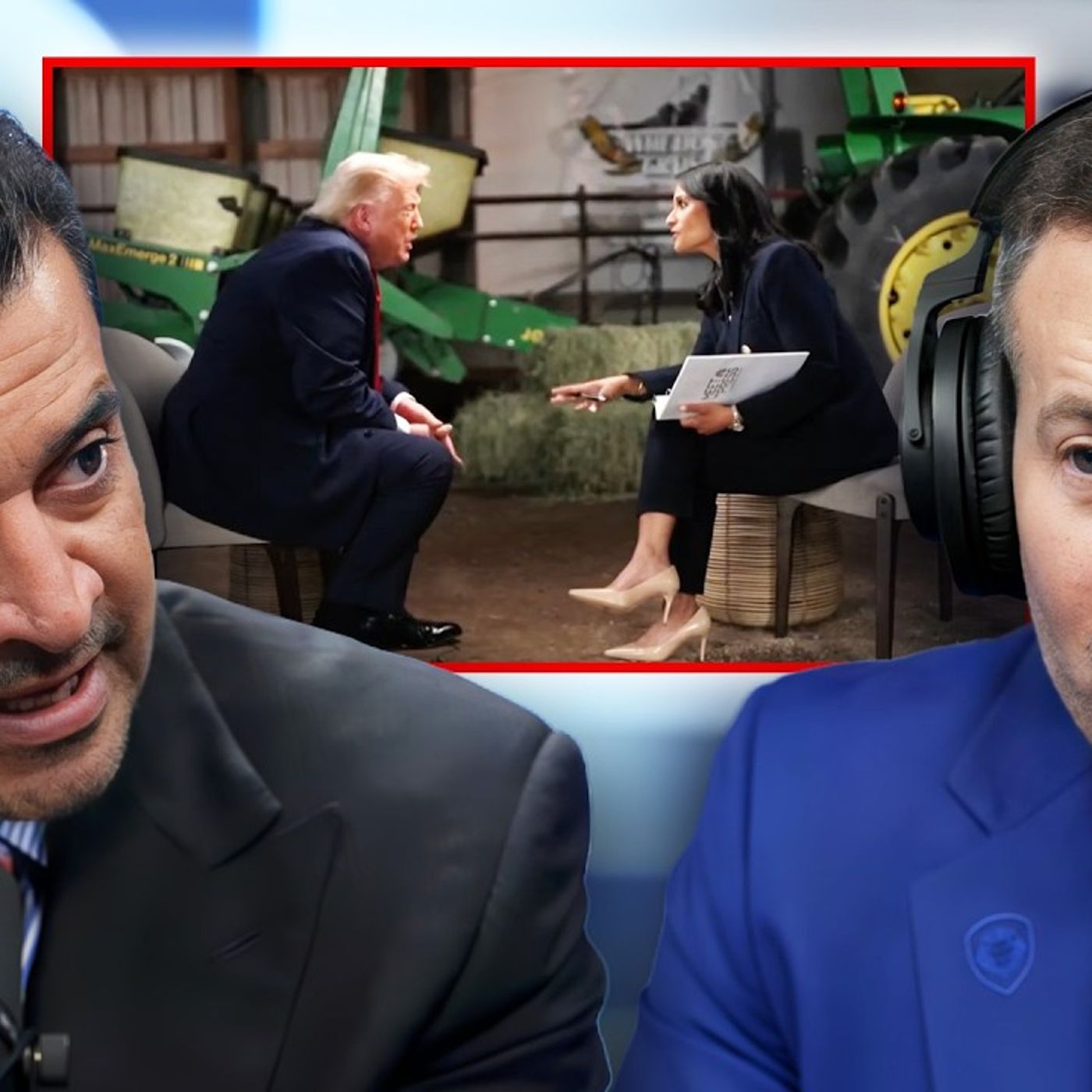 "You're Either Crooked Or Stupid" - Trump STORMS OFF During HEATED Meet The Press Interview