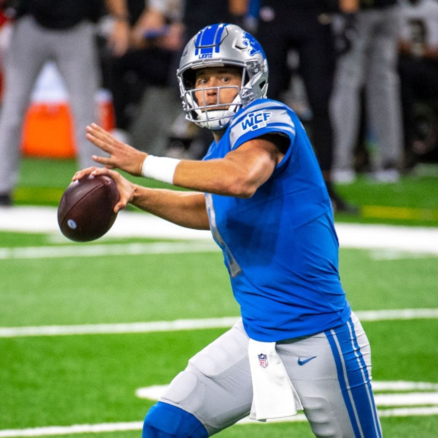 Falcons Clean House, More Matthew Stafford Rumors, Respecting LeBron, “Around the NFL,” Lions Still Hurting Us, & Dwayne Haskins Benched episode artwork