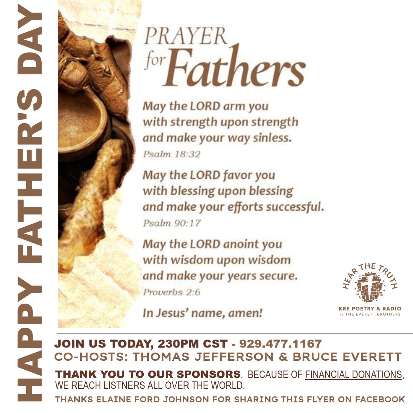 KRE POETRY AND RADIO - EP 84 (HAPPY FATHERS DAY) episode artwork
