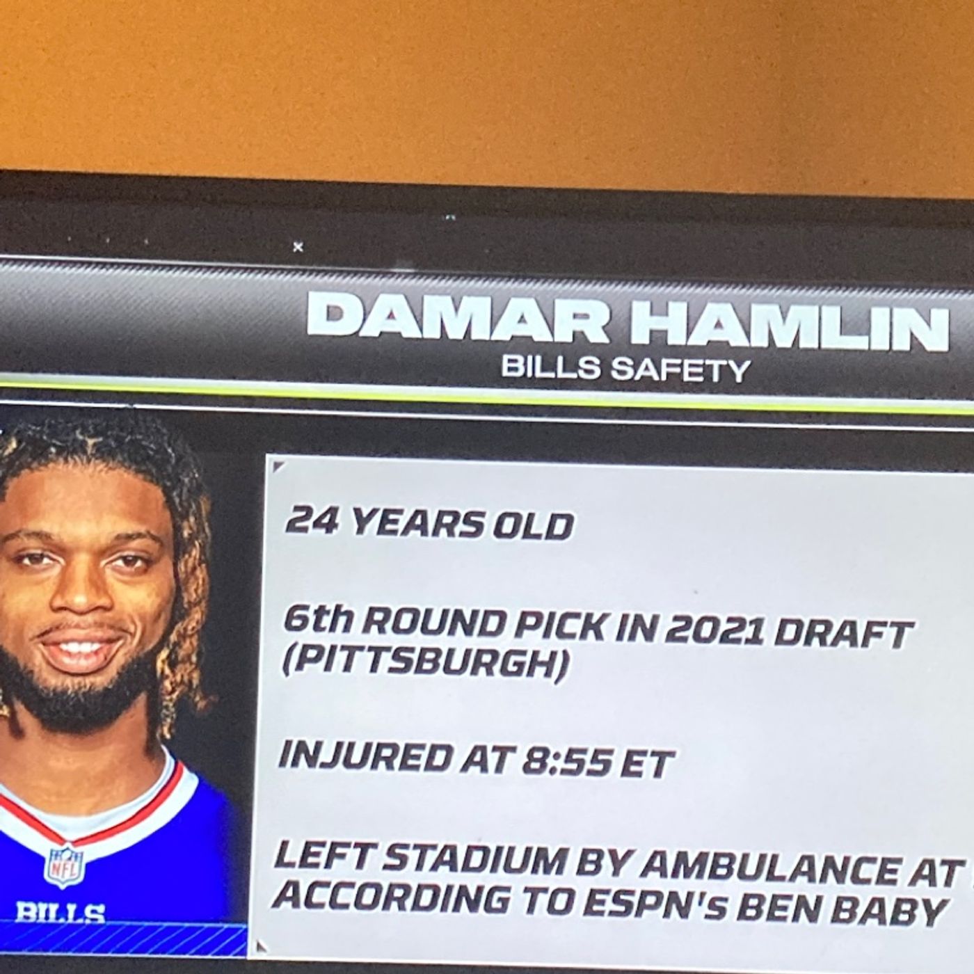 Damar Hamlin/Buffalo Bills episode artwork