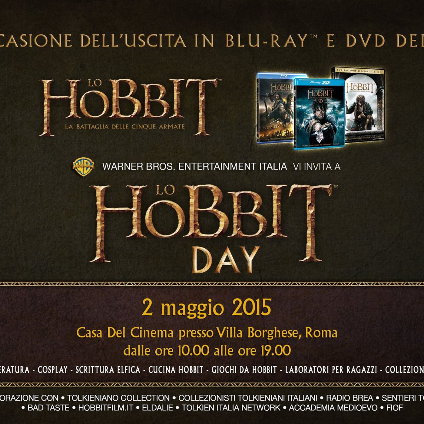 HOBBIT DAY - 2 MAGGIO 2015, ROMA