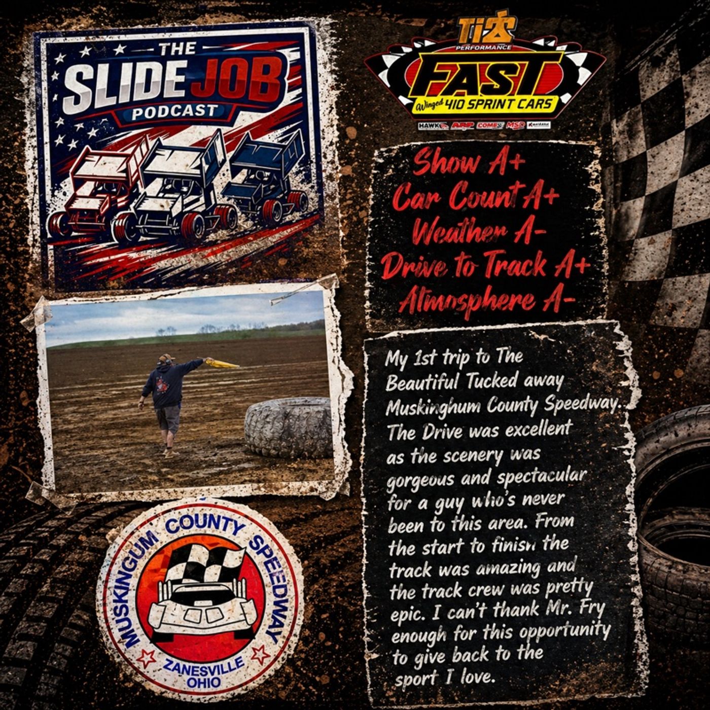 Episode 13 - Slide Job Podcast FAST Series Race Review at Muskingum episode artwork