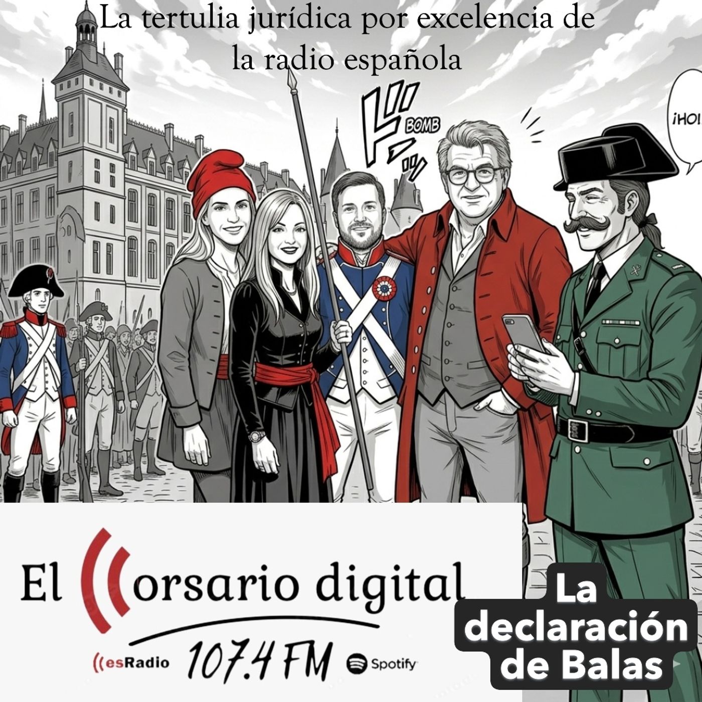 el corsario digital y la declaracion de Balas