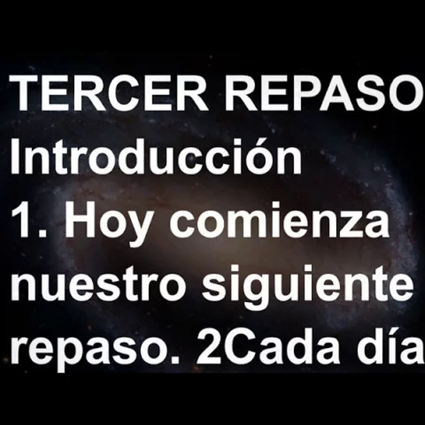 TERCER REPASO - Libro de Ejercicios. Un Curso de Milagros (Audiolibro) episode artwork