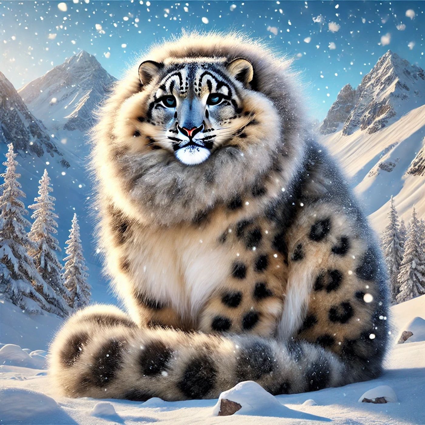 ¿Cómo sobreviven los leopardos de las nieves al frío extremo?