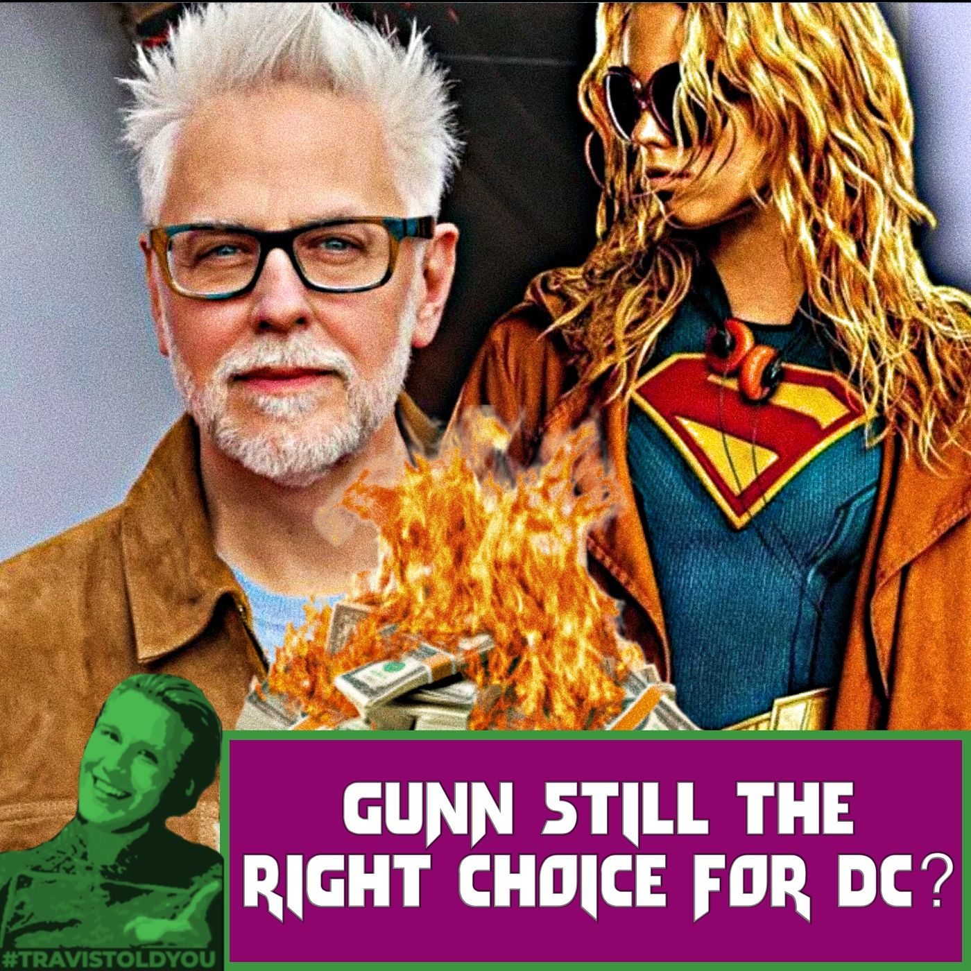 Should James Gunn Still Run DC Ater Supergirl's Disaster Box Office & Creative Differences? : Travis Told You episode artwork