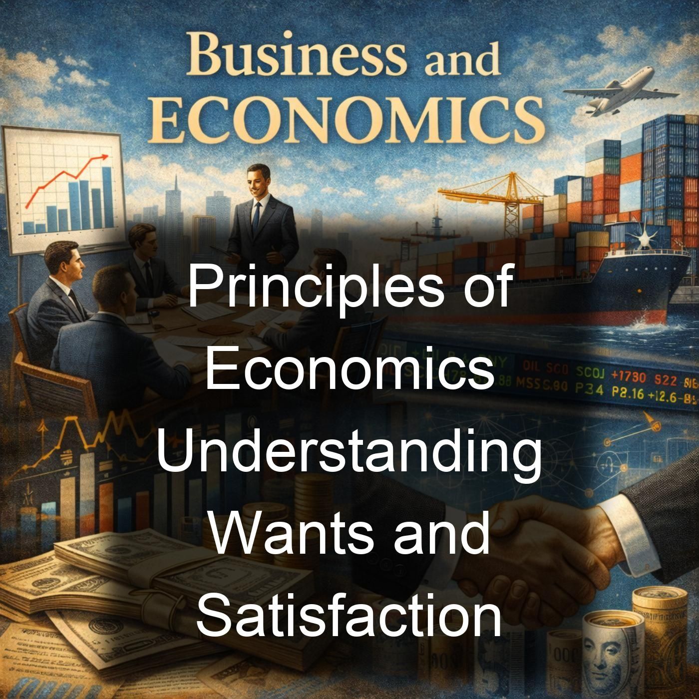 Principles of Economics Understanding Wants and Satisfaction cover art